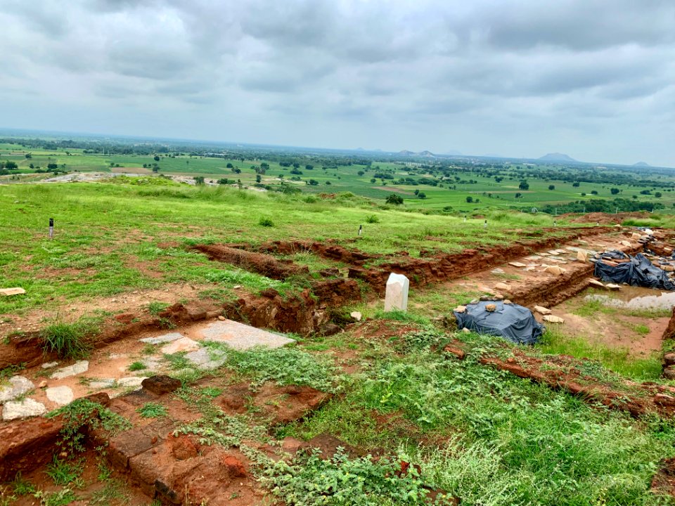 3rd_century_BCE_to_4th_century_CE_Buddhist_monastery_and_artwork,_Phanigiri_Telangana_India_-_12