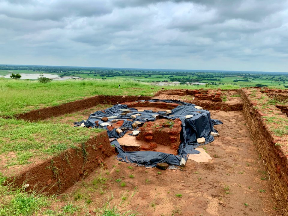 3rd_century_BCE_to_4th_century_CE_Buddhist_monastery_and_artwork,_Phanigiri_Telangana_India_-_13