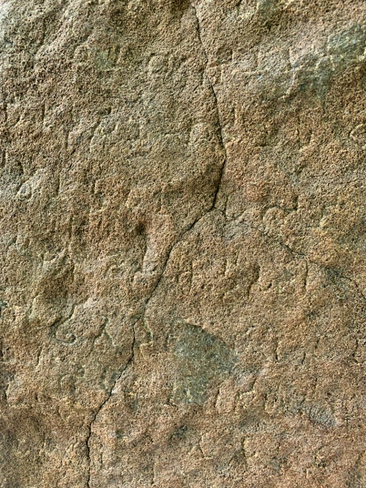 3rd-century_BCE_Jonnagiri_Erragudi_Yerragudi_Asoka_rock_edict_inscription,_Andhra_Pradesh_India_-_100