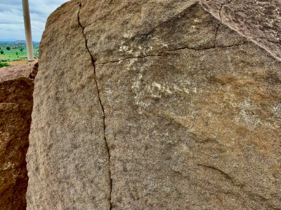 3rd-century_BCE_Jonnagiri_Erragudi_Yerragudi_Asoka_rock_edict_inscription,_Andhra_Pradesh_India_-_79
