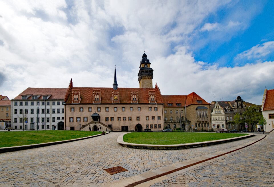 Historic center old building space