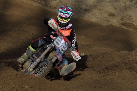 Motocross moto honda