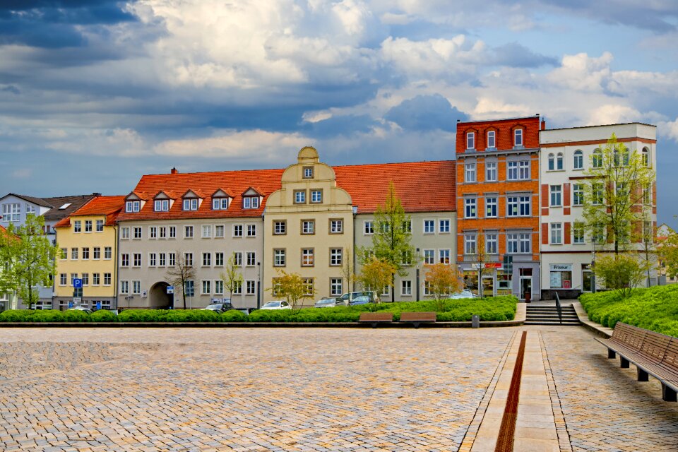 Historic center old building space