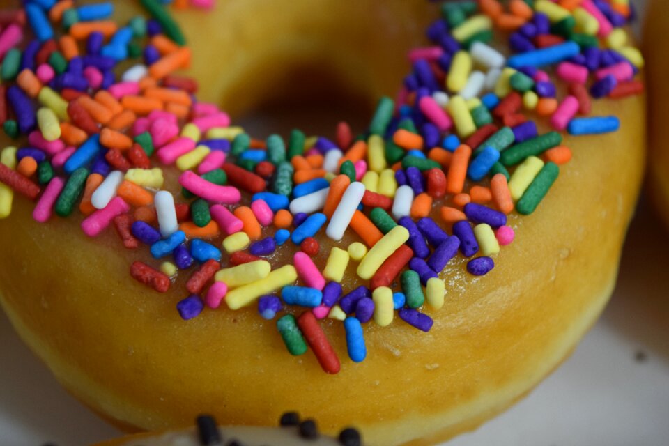 Donut baked goods sweet