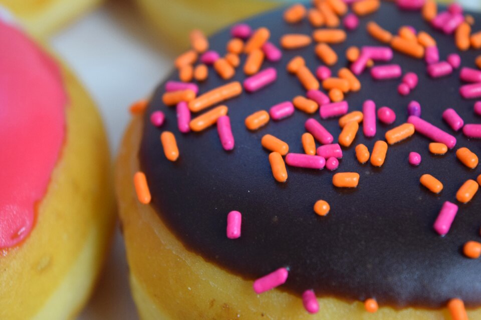Donut baked goods sweet