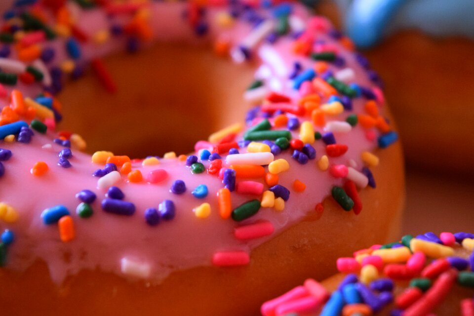 Donut baked goods sweet