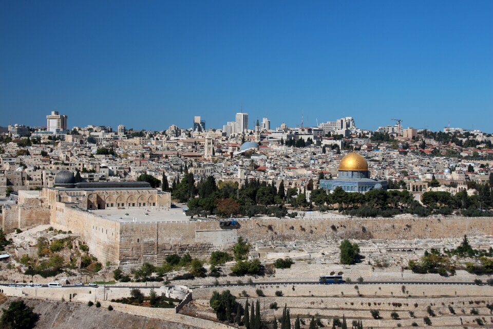 Dome of the rock west wall temple mount