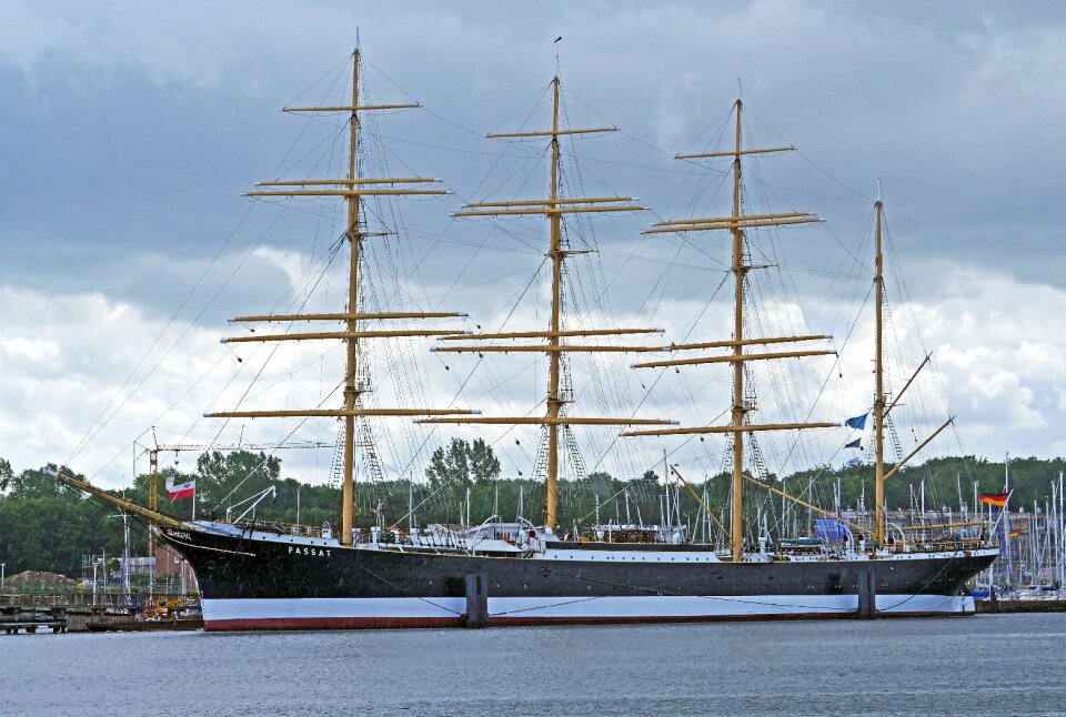 Traditional ship museum ship lübeck-travemünde