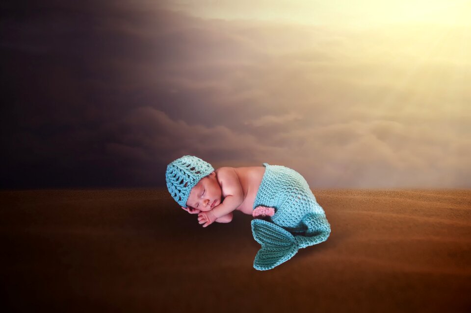 Sun asleep photo manipulation
