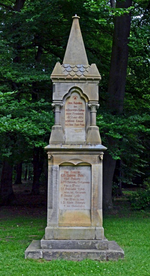 25104100020_Syke_Kriegerehrenmal_Von_1871