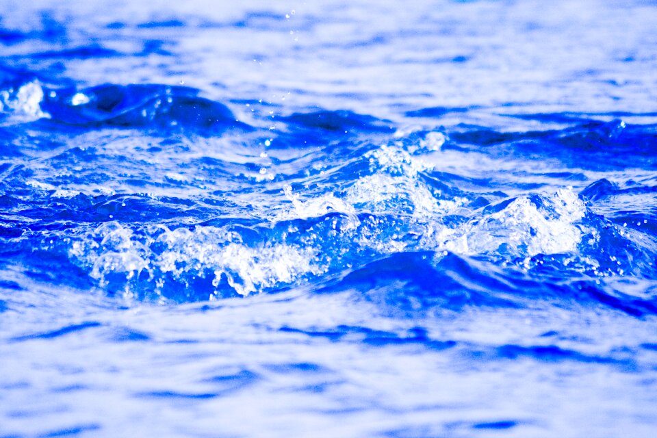 Lake beach waters