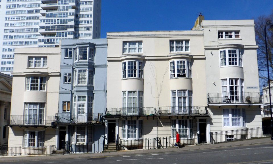 27–30_Cannon_Place_and_46_Russell_Square,_Brighton_(April_2013)