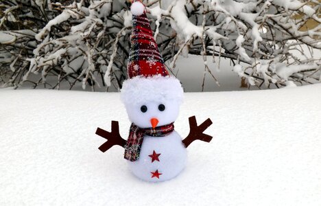 Winter white snow