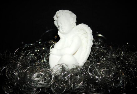 Figure little angel angel face