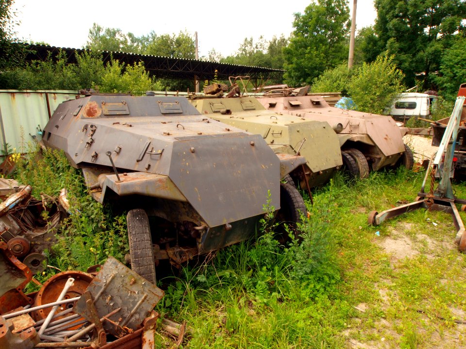 3_waiting_to_be_restored_SdKfz_251_(Tatra_OT-810)