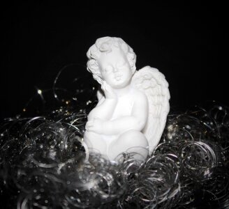 Face faith angel figure