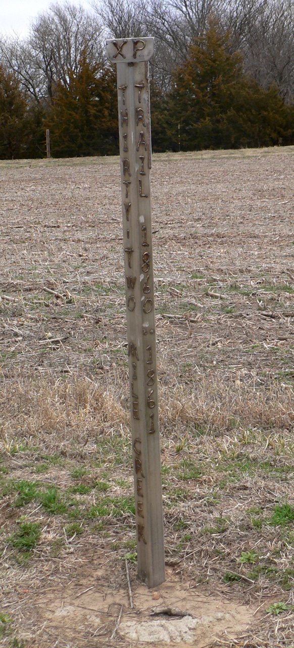 32-Mile_Creek_Station_post_marker_1