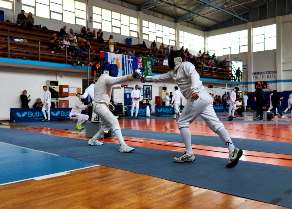 2nd_Leonidas_Pirgos_Fencing_Tournament._Touch_for_the_fencer_from_Irida_Fencing_Club