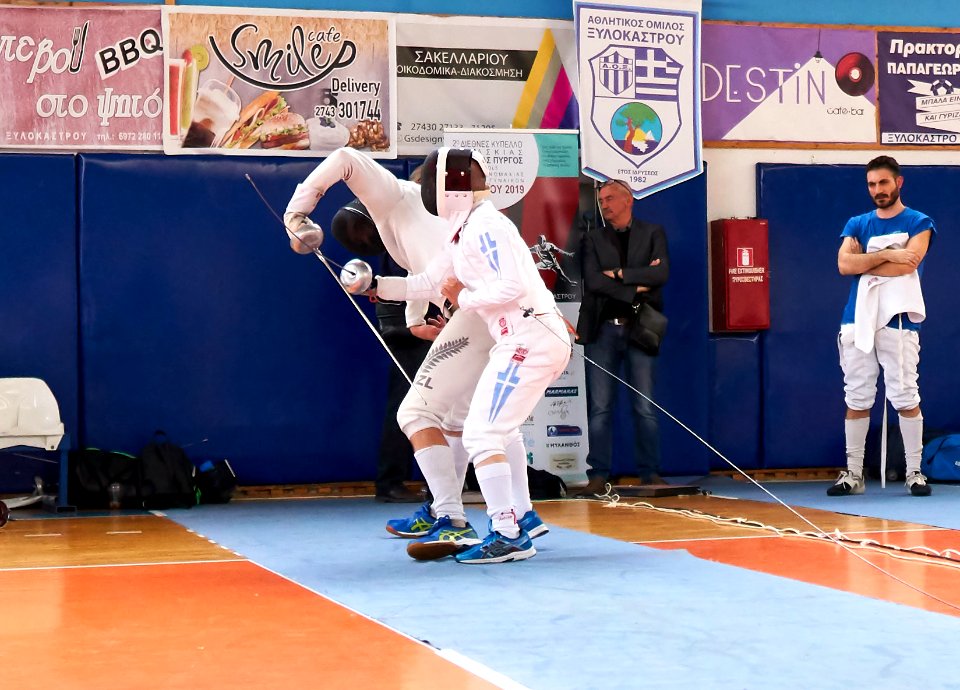 2nd_Leonidas_Pirgos_Fencing_Tournament._Matthew_Baker_and_Vasilios_Papadopoulos