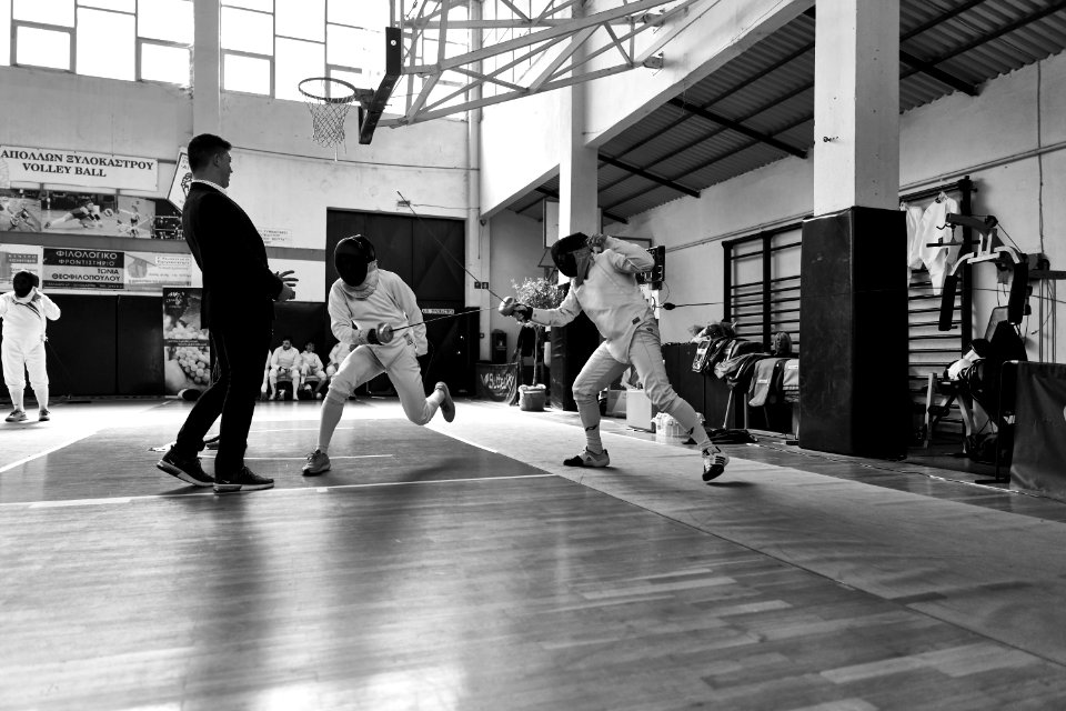 2nd_Leonidas_Pirgos_Fencing_Tournament._A_close_encounter_between_a_fencer_and_the_referee