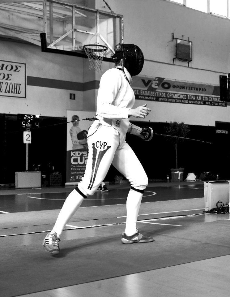 2nd_Leonidas_Pirgos_Fencing_Tournament._The_Épée_fencer_Irene_Mavrikiou