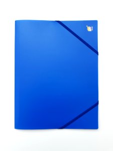 3-Flap_blue_A4_folder_with_elastic_straps_-_A1 photo