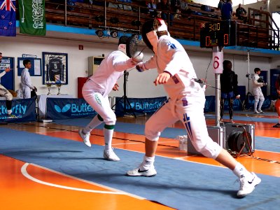 2nd_Leonidas_Pirgos_Fencing_Tournament._Touch_for_the_fencer_Al_Houssein_from_Saudi_Arabia photo