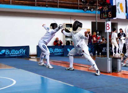 2nd_Leonidas_Pirgos_Fencing_Tournament._Touch_for_the_fencer_Giorgos_Alvanos