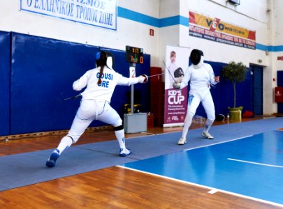 2nd_Leonidas_Pirgos_Fencing_Tournament._Preparation_for_Eleanna_Gousi photo