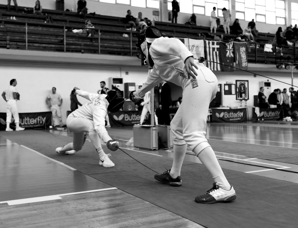 2nd_Leonidas_Pirgos_Fencing_Tournament._The_fencer_Nikos_Xynos_scores_a_foot_touch