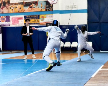 2nd_Leonidas_Pirgos_Fencing_Tournament._Nikolaos_Tsokas_on_the_attack
