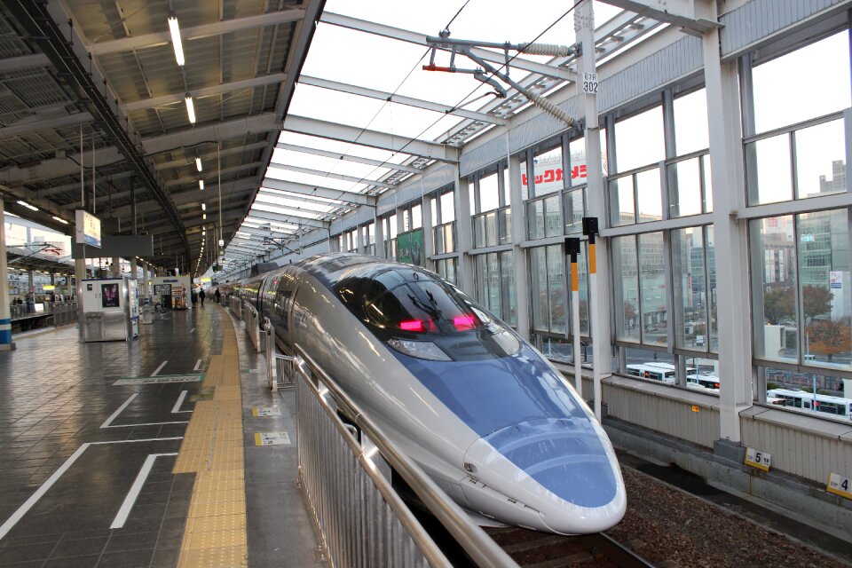 Train japan station