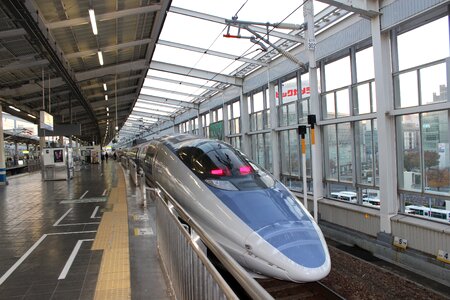 Train japan station photo