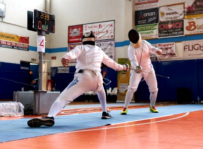 2nd_Leonidas_Pirgos_Fencing_Tournament._4th_parry_by_the_fencer_on_the_fight photo