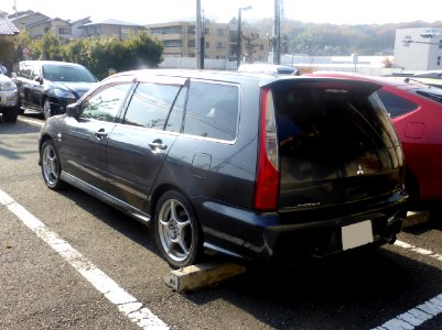 2nd_generation_Mitsubishi_LANCER_CEDIA_WAGON_RALLIART_rear photo