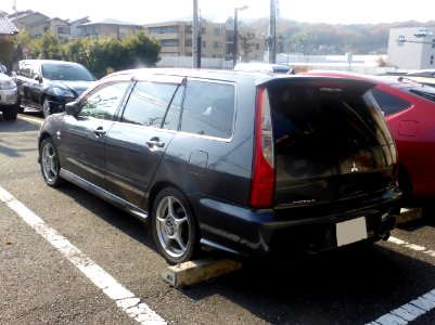 2nd_generation_Mitsubishi_LANCER_CEDIA_WAGON_RALLIART_rear