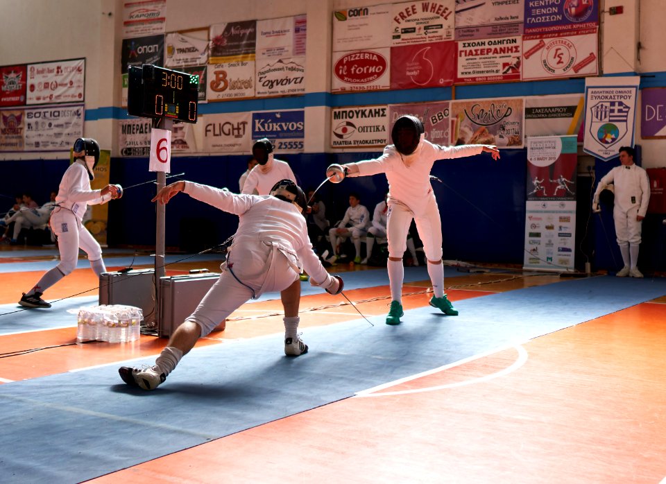 2nd_Leonidas_Pirgos_Fencing_Tournament._Counter_attack_and_touch_for_the_fencer_Haris_Levantides