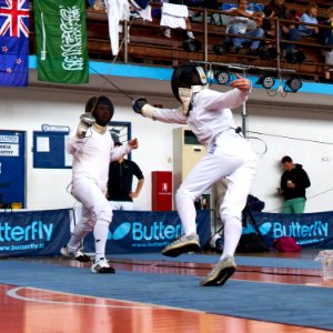 2nd_Leonidas_Pirgos_Fencing_Tournament._Flèche_by_Konstantinos_Karampatsas,_6th_parry_by_his_opponent