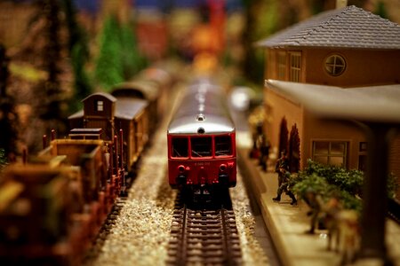 Railway train railroad