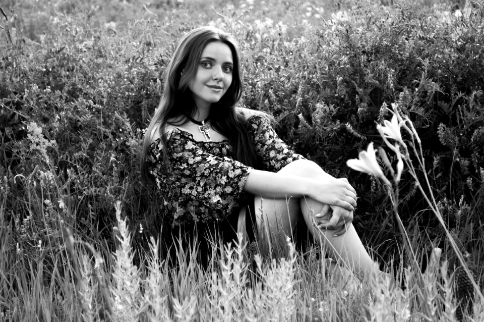 Summer smile portrait
