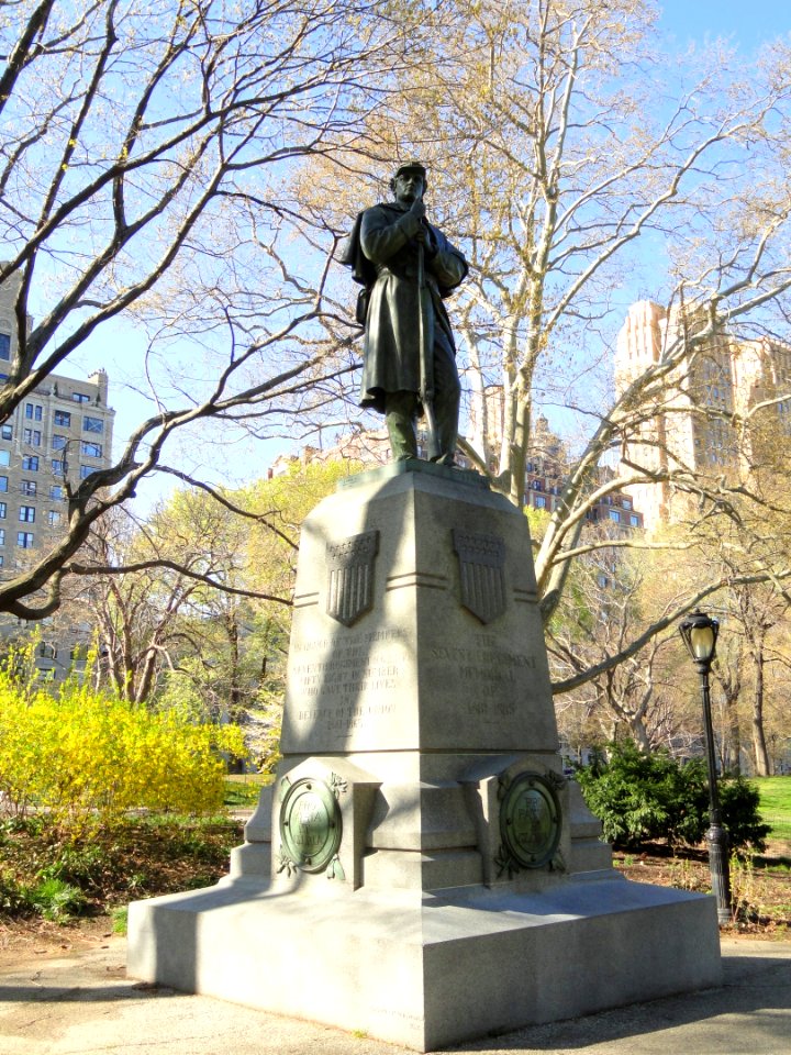 7th_Regiment_Memorial_by_John_Quincy_Adams_Ward_-_Central_Park,_NYC_-_DSC06364