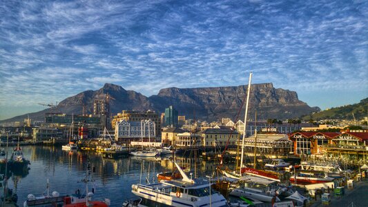 Mountain sunrise south africa