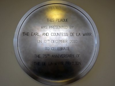 75th_Anniversary_Plaque,_De_La_Warr_Pavilion,_Bexhill photo