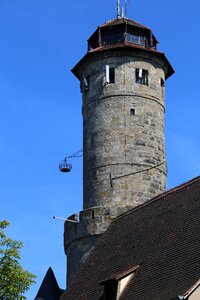 Middle ages castle tower fortress photo