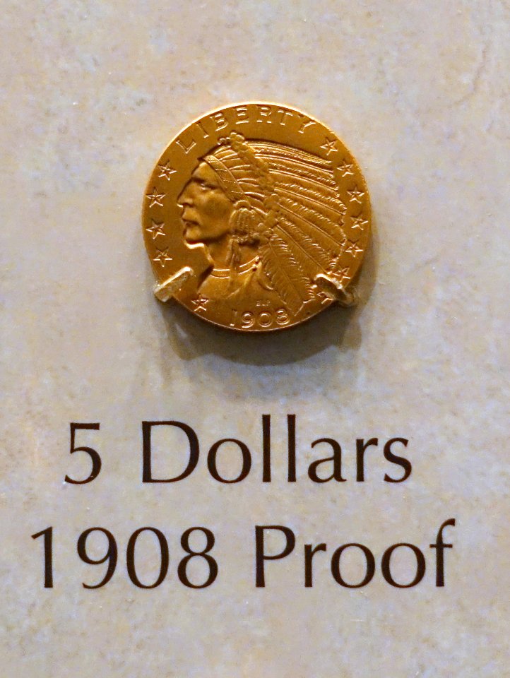 5_Dollars,_United_States,_1908_proof_-_National_Museum_of_American_History_-_DSC00296