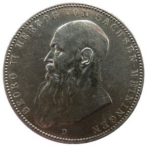 5_Mark_Sachsen_Meiningen_Georg_II