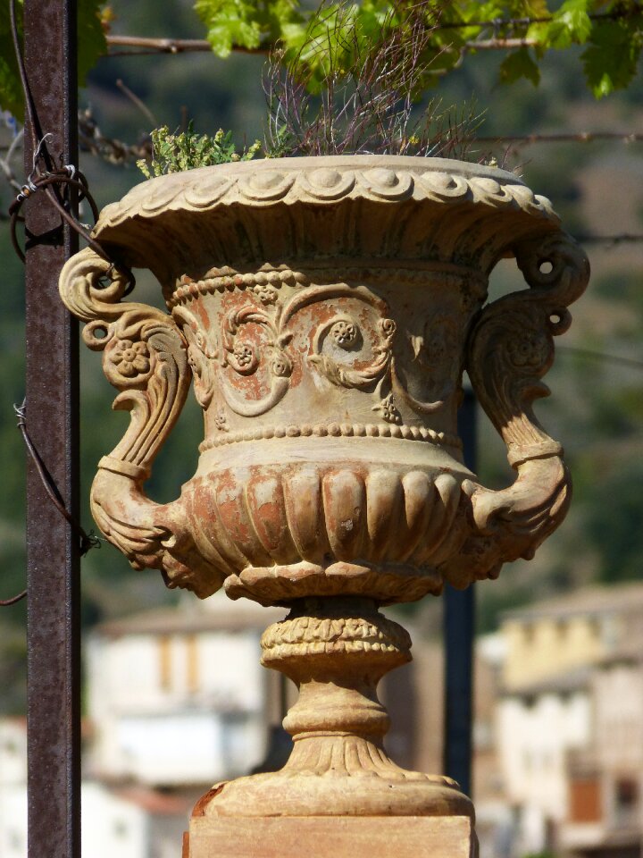 Old flowerpot vintage