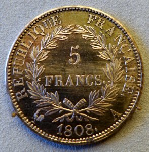 5_Francs,_France,_1808_-_Bode-Museum_-_DSC02622