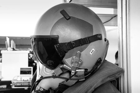 Plane helmet jet