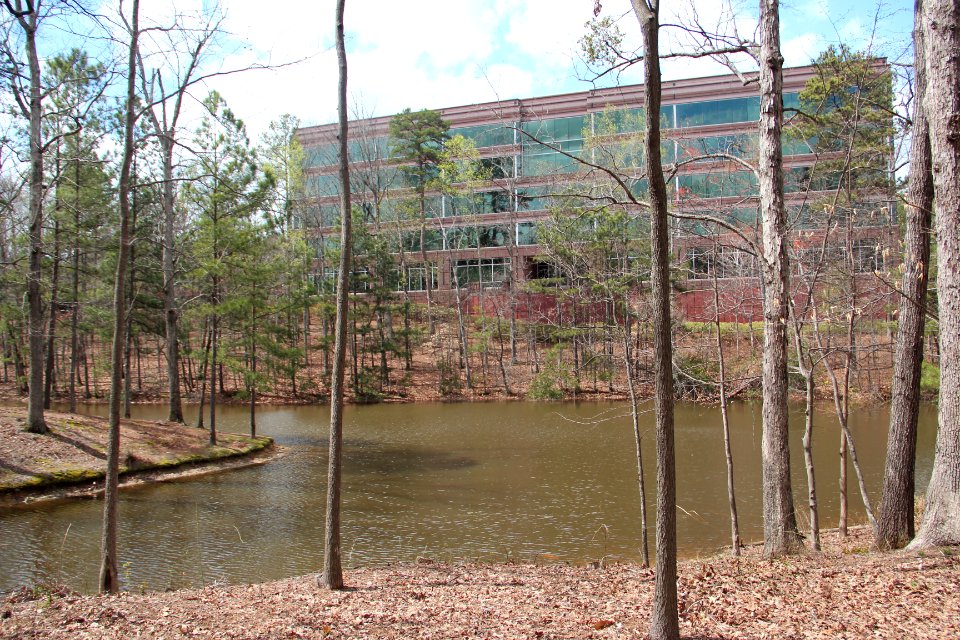 5445_Triangle_Parkway_NW_viewed_across_pond,_Peachtree_Corners,_GA_Mar_2017